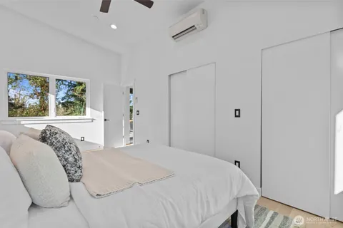 a outdoor view with a sitting space