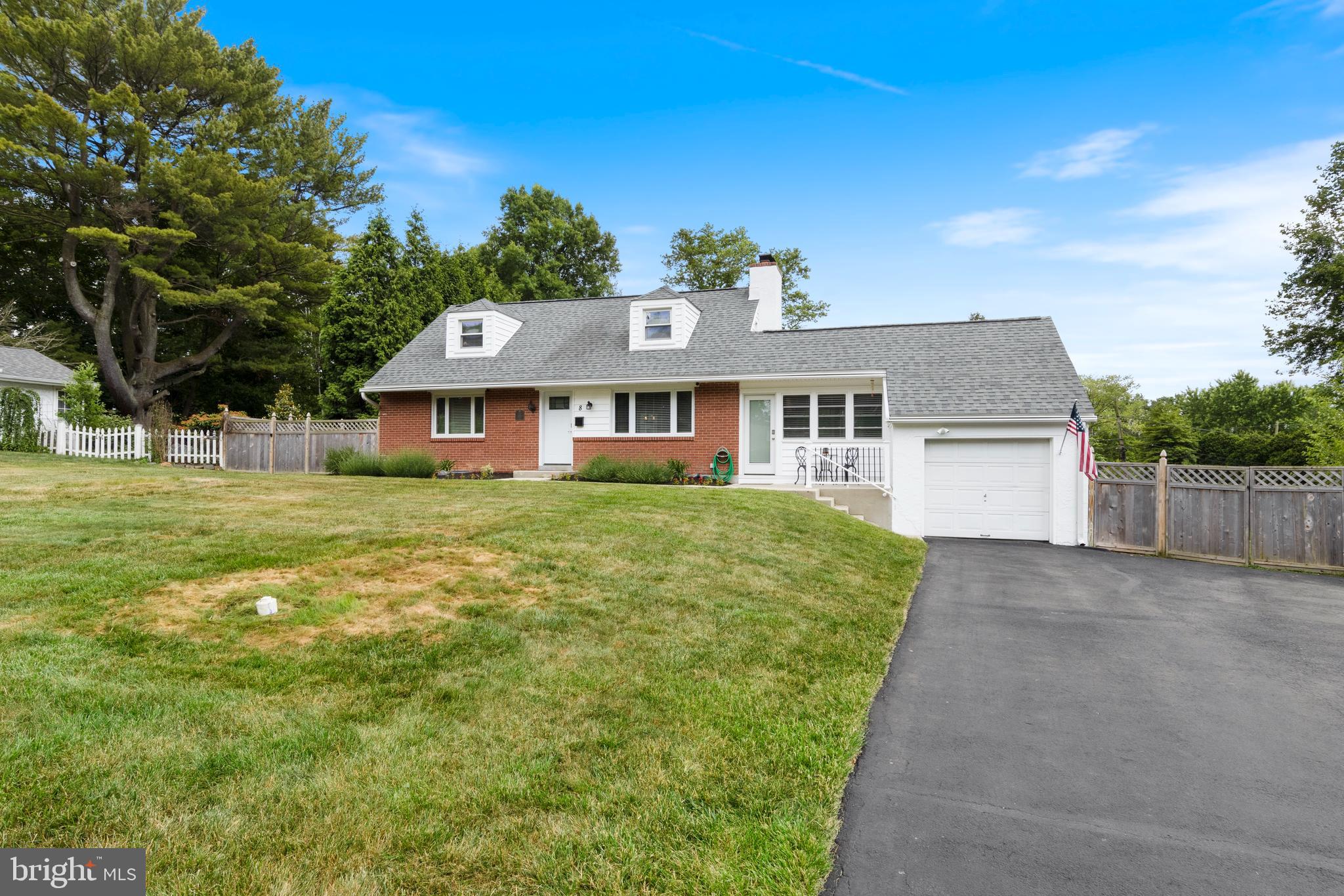 Exterior Front with attached garage.