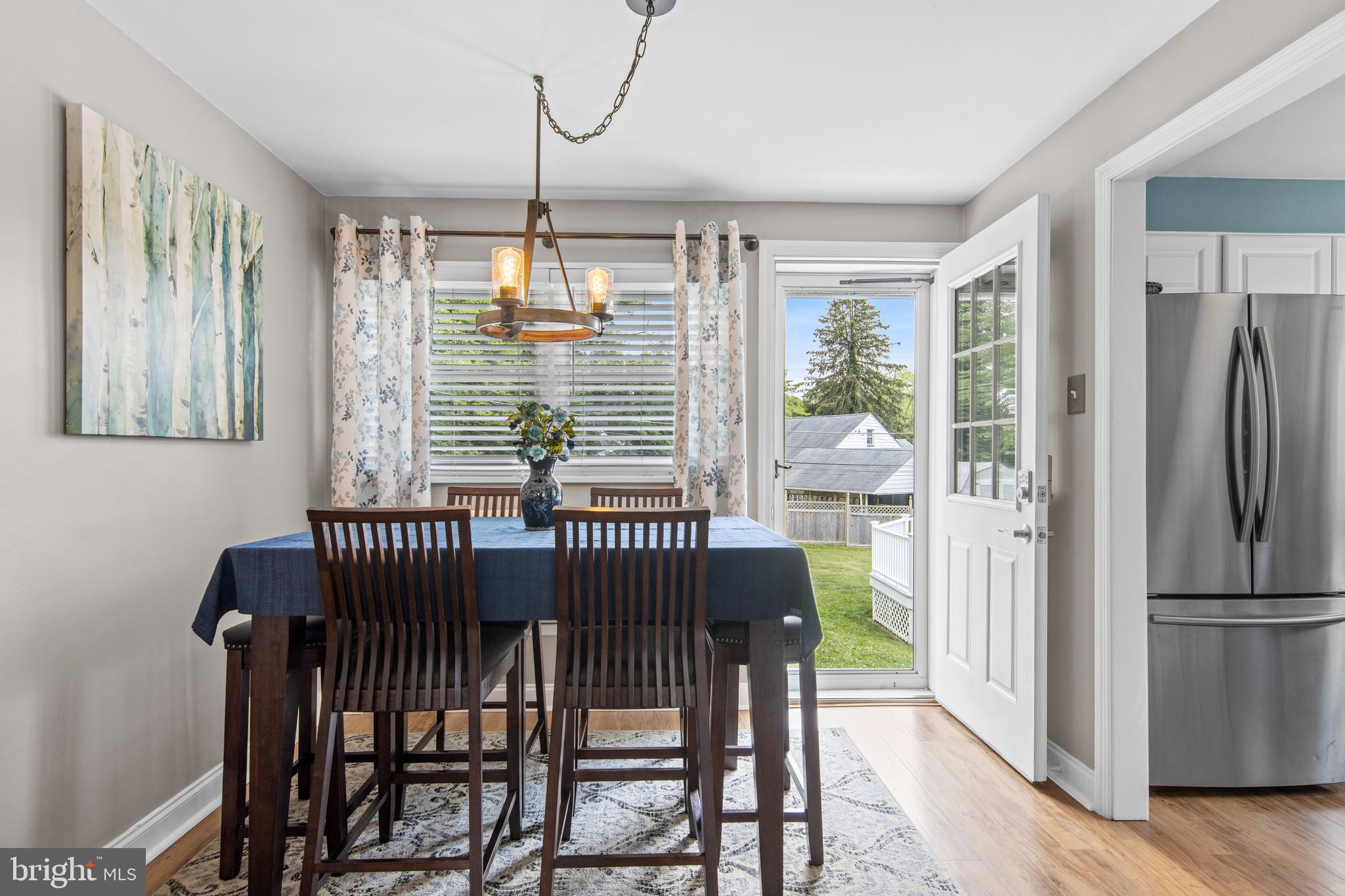 8 Leslie Lane Wallingford, PA 19086 - Photo 9 of 34 Dining Room with door to exterior