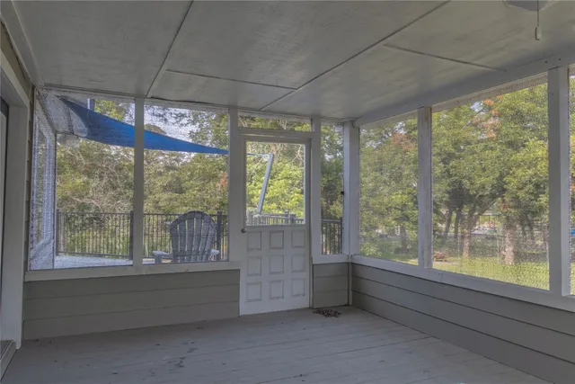 a view of a house with a balcony