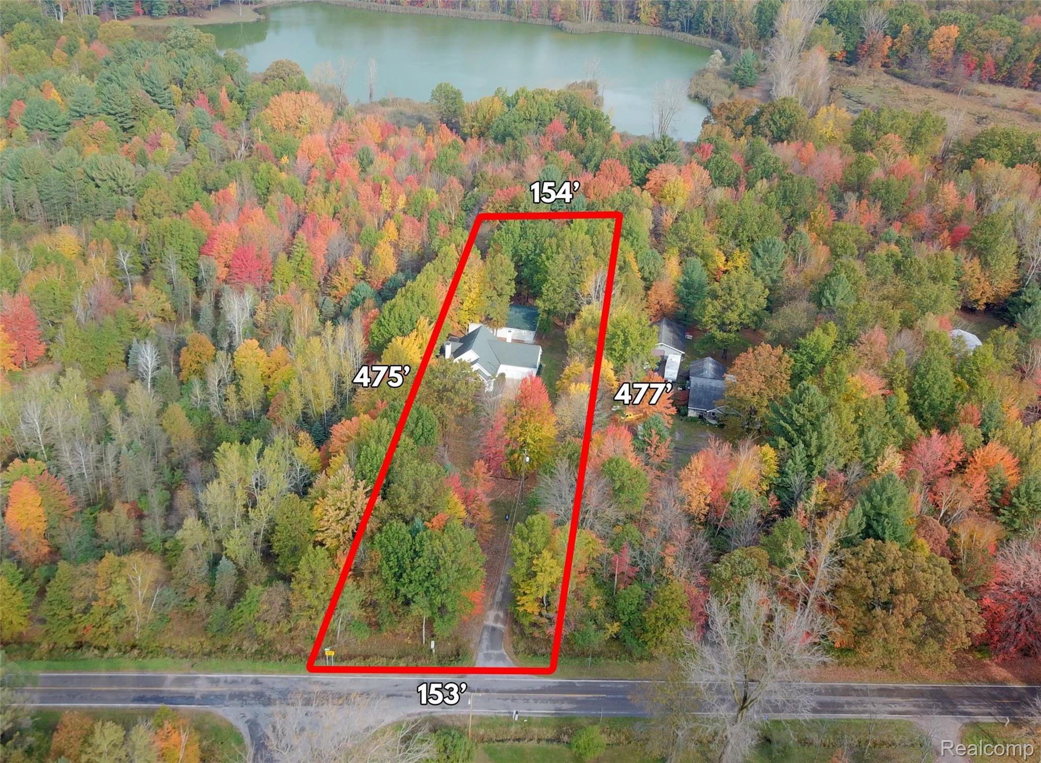 Your beautiful wooded lot - an acre and a half!