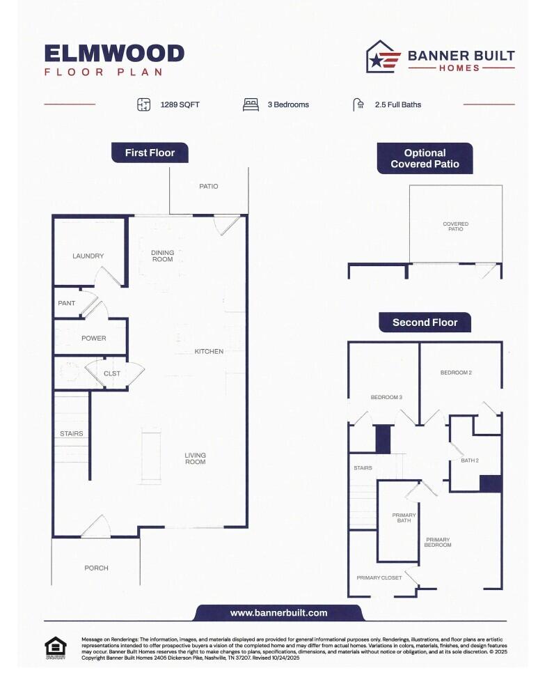 896 Foxtail Drive, Unit 64 Chattanooga, TN 37421 - Photo 25 of 25 Elmwood floorplan