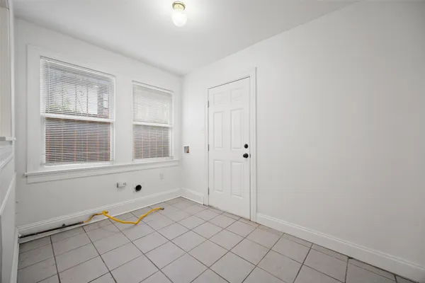 a view of an empty room with window