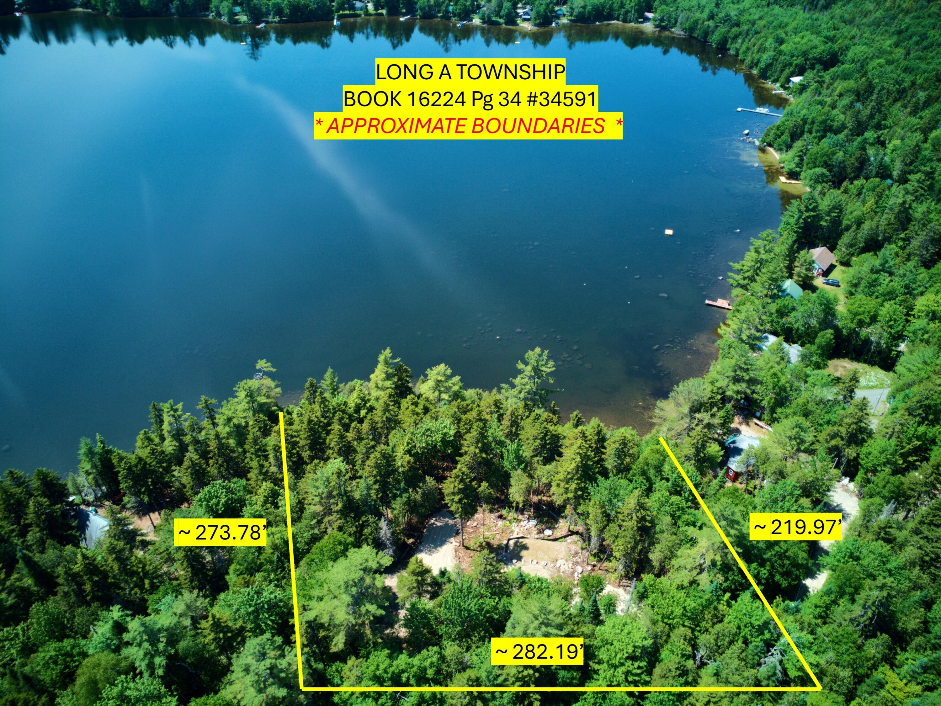 Lot Cl29 Lot Cl29 Cozy Corner Millinocket, ME 04462 - Photo 2 of 28 DRONE_BOUNDRY_PIC_2_FROM_LAND