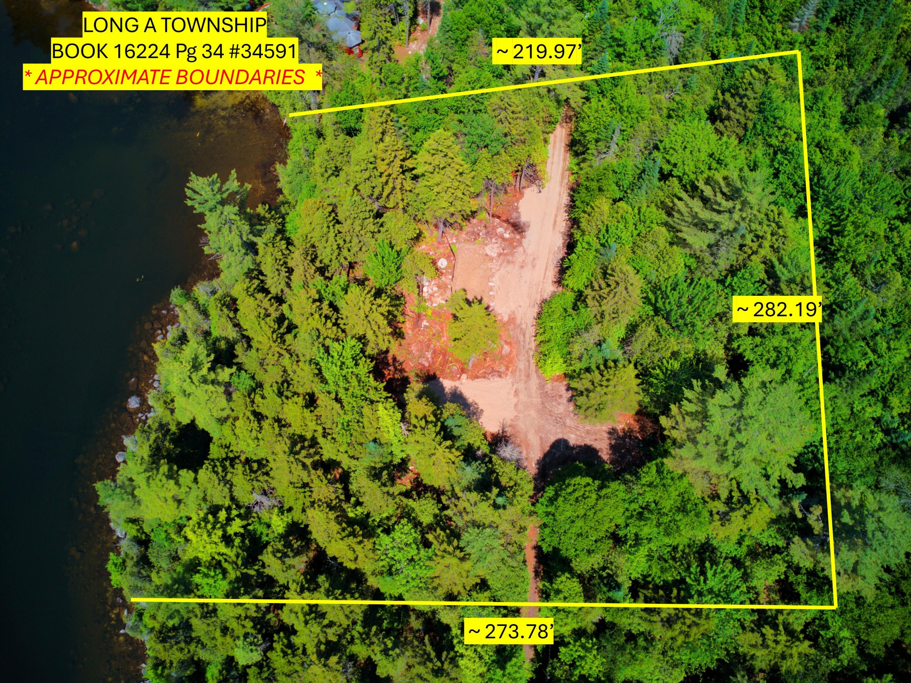 Lot Cl29 Lot Cl29 Cozy Corner Millinocket, ME 04462 - Photo 4 of 28 DRONE_BOUNDRY_PIC_3_OVERHEAD