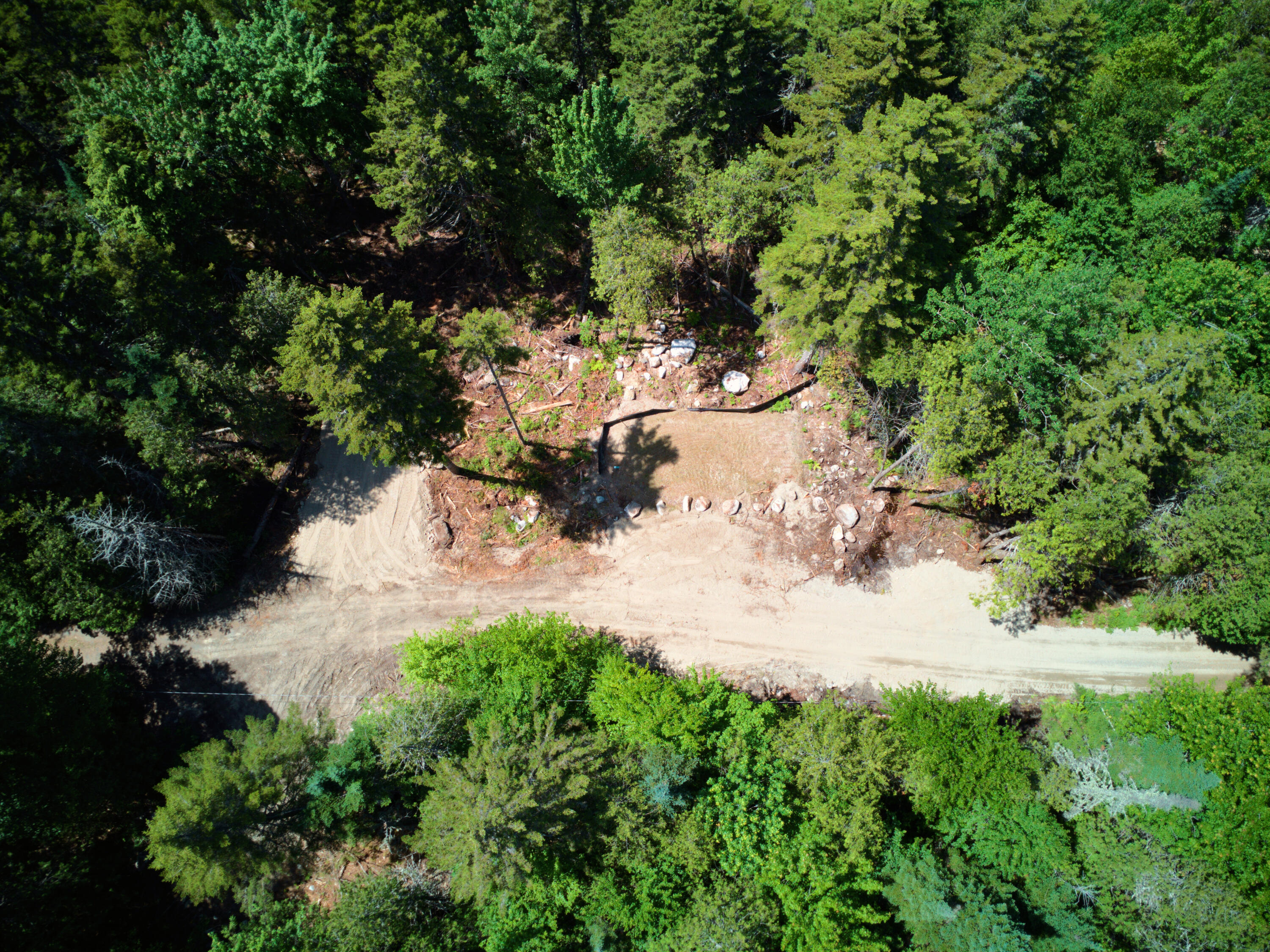 Lot Cl29 Lot Cl29 Cozy Corner Millinocket, ME 04462 - Photo 6 of 28 ABOVE_LOT_CLEARED_AREA_DJI_0276-hdr_E_01