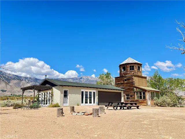 a view of a house with a outdoor space