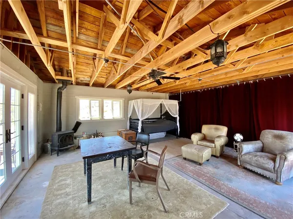 a livingroom with furniture and window