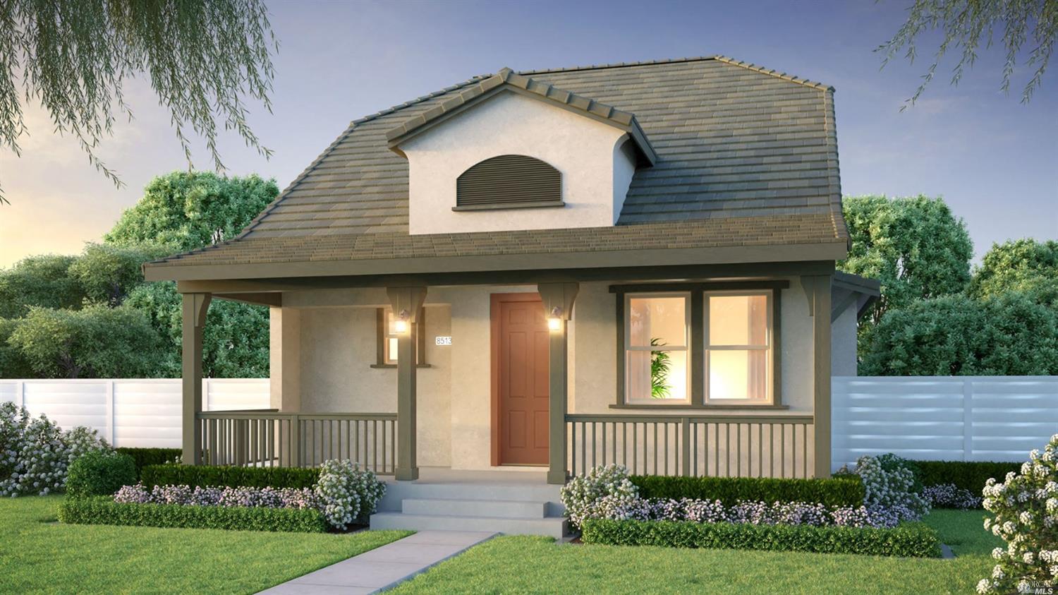 866 Hayes Street Sonoma, CA 95476 - Photo 1 of 1 a front view of a house with garden