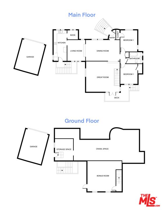 3640 Roderick Road Los Angeles, CA 90065 - Photo 27 of 27 a picture of floor plan