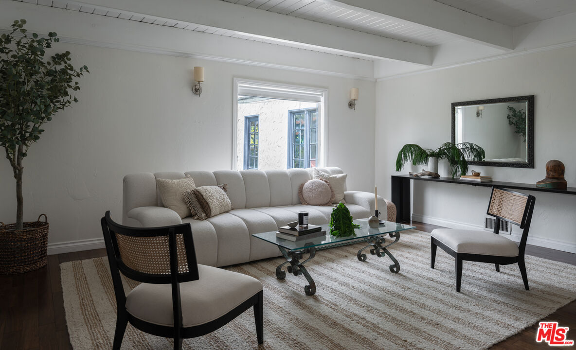 3640 Roderick Road Los Angeles, CA 90065 - Photo 8 of 27 a living room with furniture and wooden floor