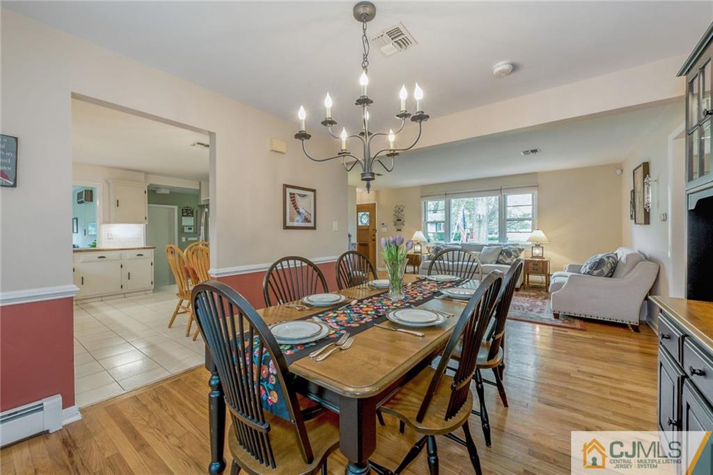 1 Ryan Road Cranbury, NJ 08512 - Photo 7 of 22 a view of a dining room and livingroom view