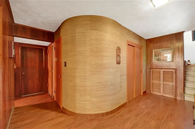 a view of empty room