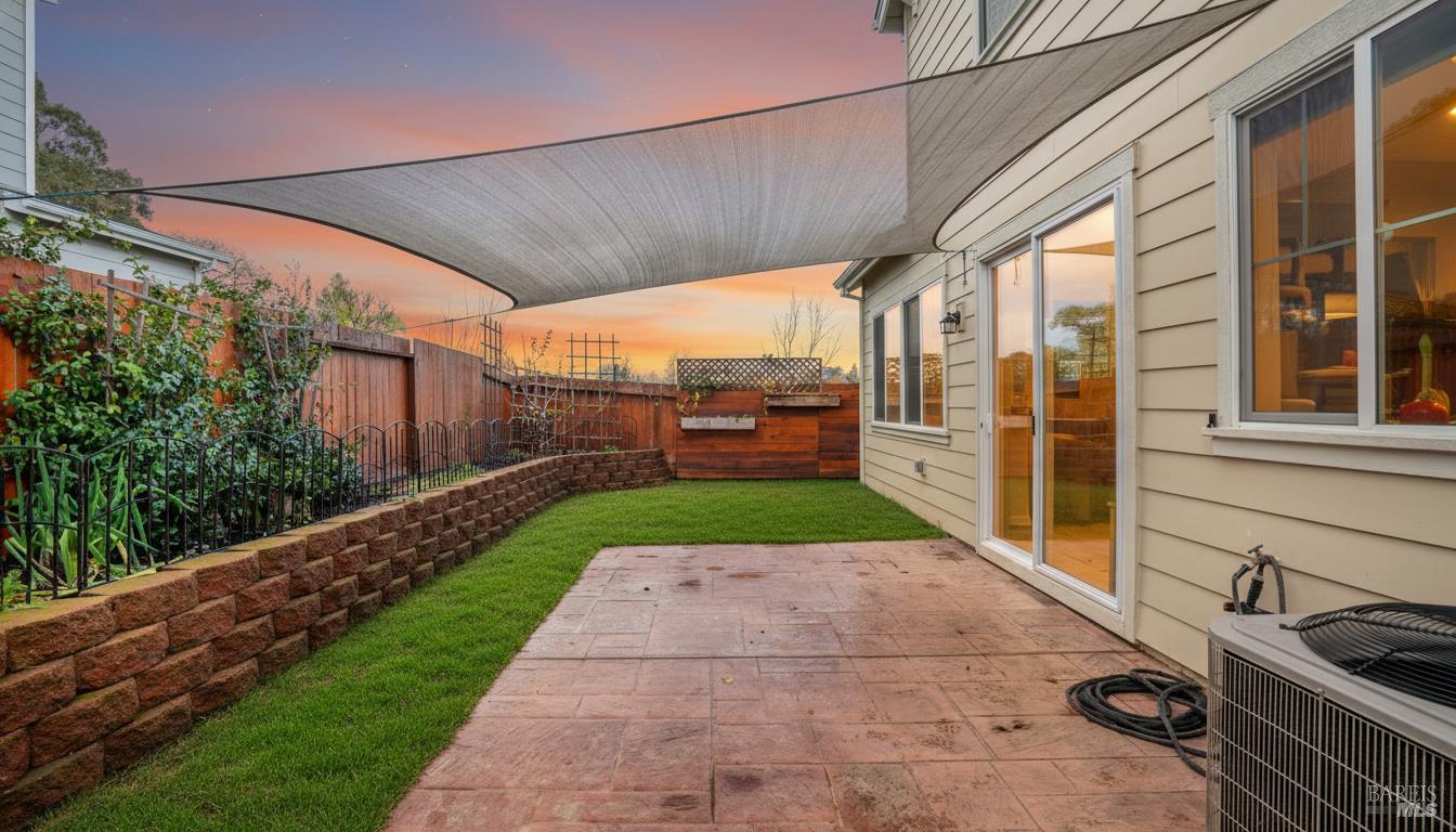 1461 Cecilia Drive Santa Rosa, CA 95401 - Photo 19 of 20 a view of a backyard with pathway