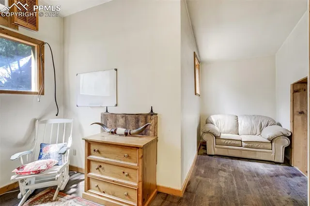 a bedroom with furniture and a couch