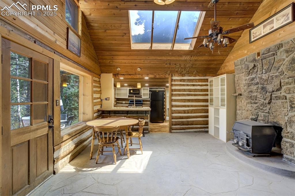 4560 Canonwood Road Colorado Springs, CO 80906 - Photo 6 of 50 a view of a patio with chairs and a table