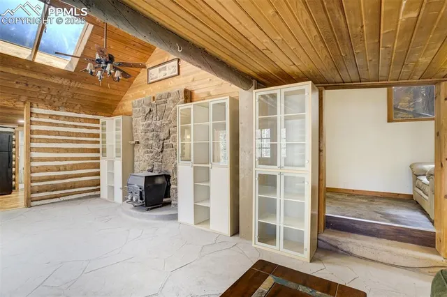 a view of front door and couch