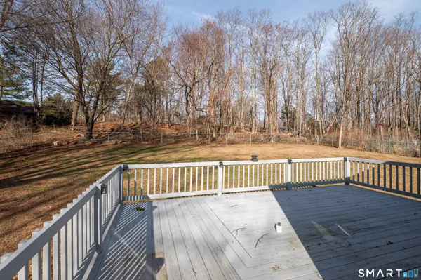 a house view with a backyard space