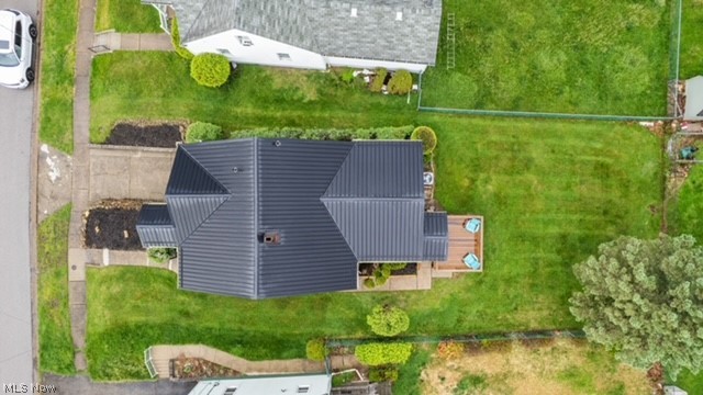1232 Swearingen Road Weirton, WV 26062 - Photo 26 of 27 Aerial view of metal roof