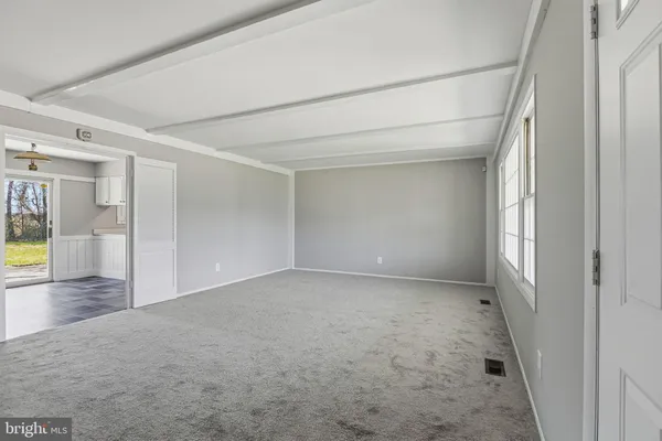 a view of empty room