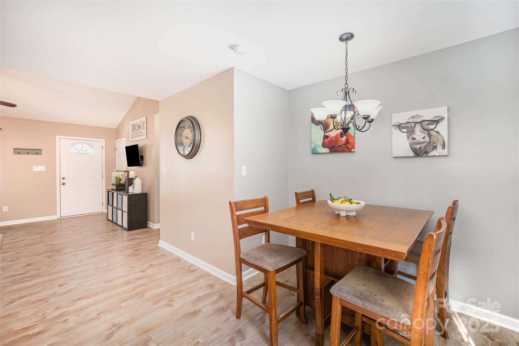 522 Kittiewake Lane Clover, SC 29710 - Photo 11 of 33 a view of a dining room with furniture and wooden floor
