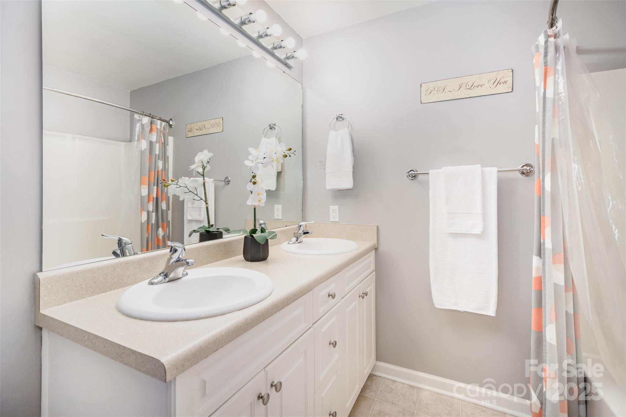 522 Kittiewake Lane Clover, SC 29710 - Photo 20 of 33 a bathroom with a sink and a mirror