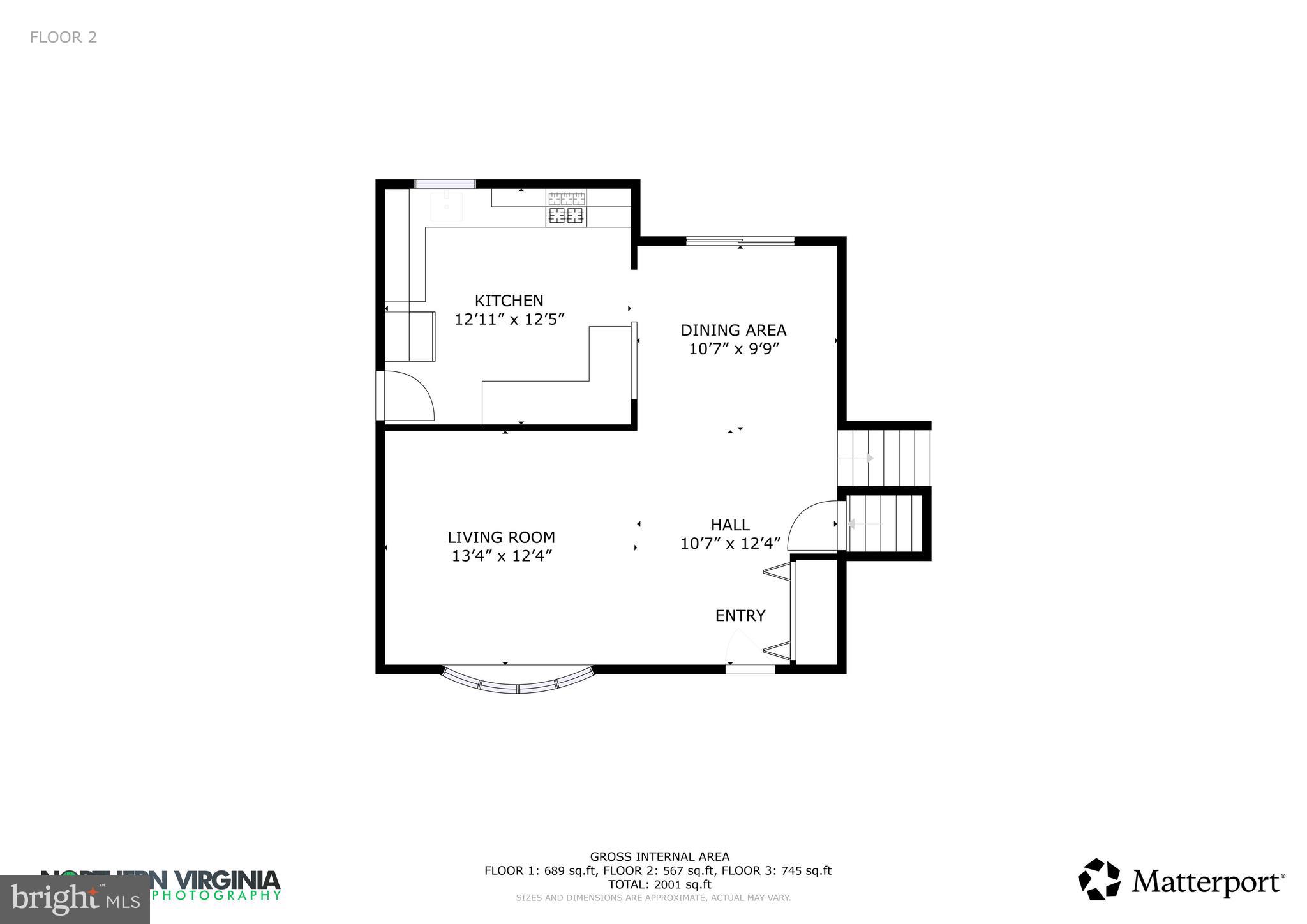 7013 Galgate Drive Springfield, VA 22152 - Photo 55 of 57 MAIN LEVEL FLOORPLAN