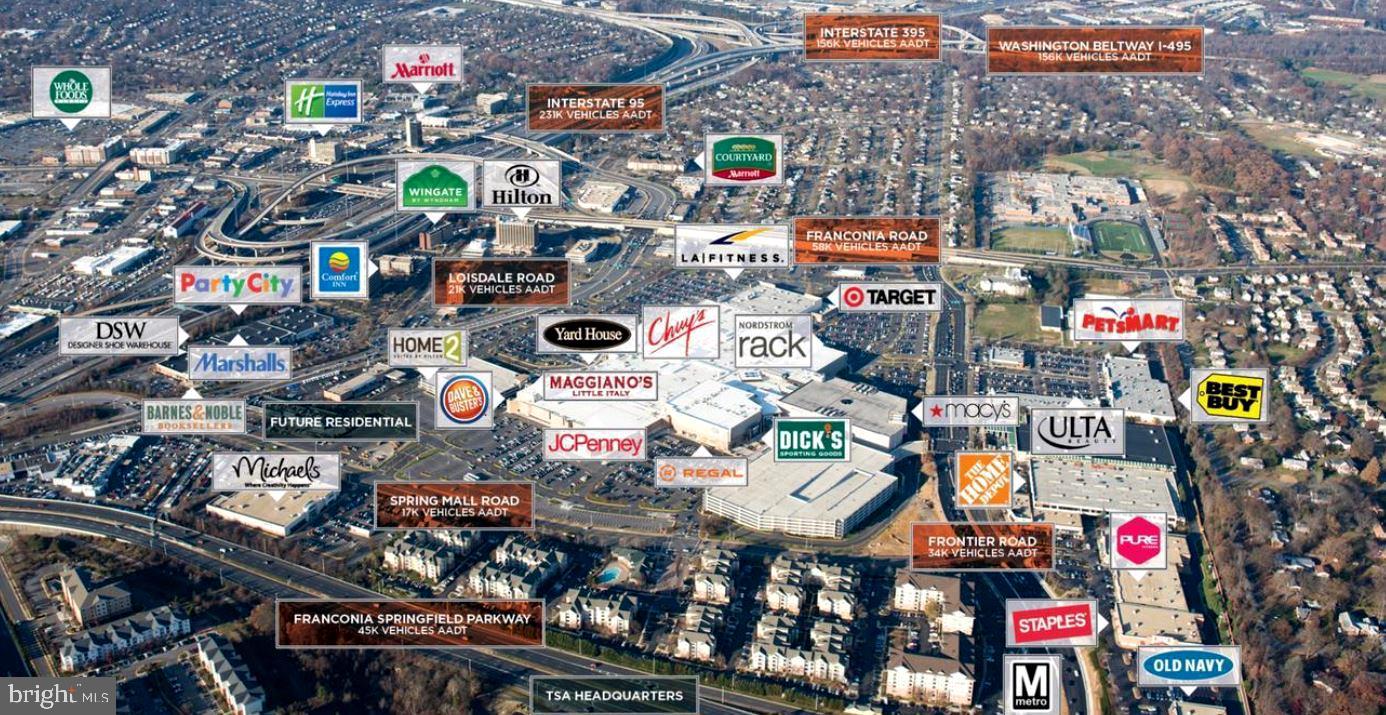 7013 Galgate Drive Springfield, VA 22152 - Photo 53 of 57 DOWNTOWN SPRINGFIELD RETAIL & METRO STATION