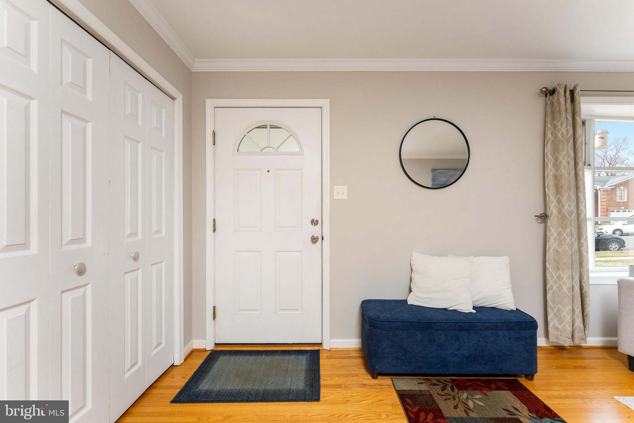 7013 Galgate Drive Springfield, VA 22152 - Photo 9 of 57 FRONT ENTRY AREA W/COAT CLOSET