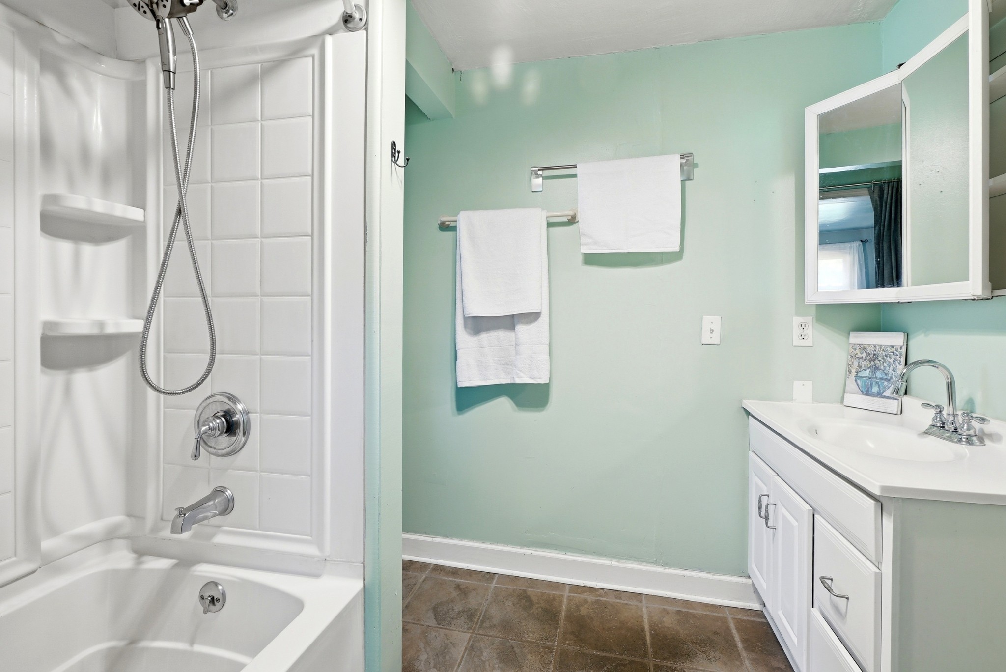 6471 Highway 161 Springfield, TN 37172 - Photo 33 of 57 a bathroom with a sink vanity tub and shower