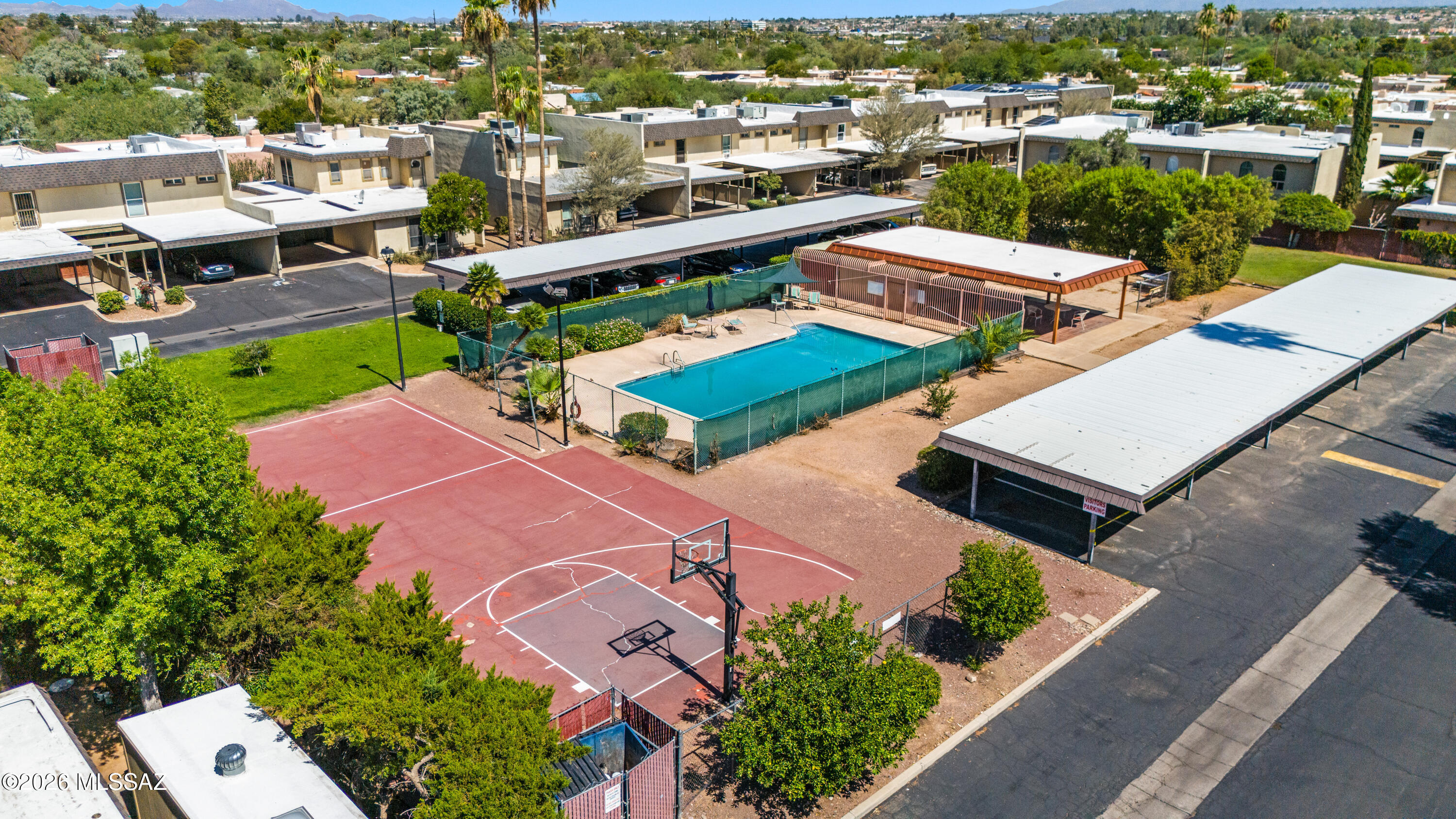 1503 East Prince Road, Unit A Tucson, AZ 85719 - Photo 35 of 35 Aerial - Community Amenities