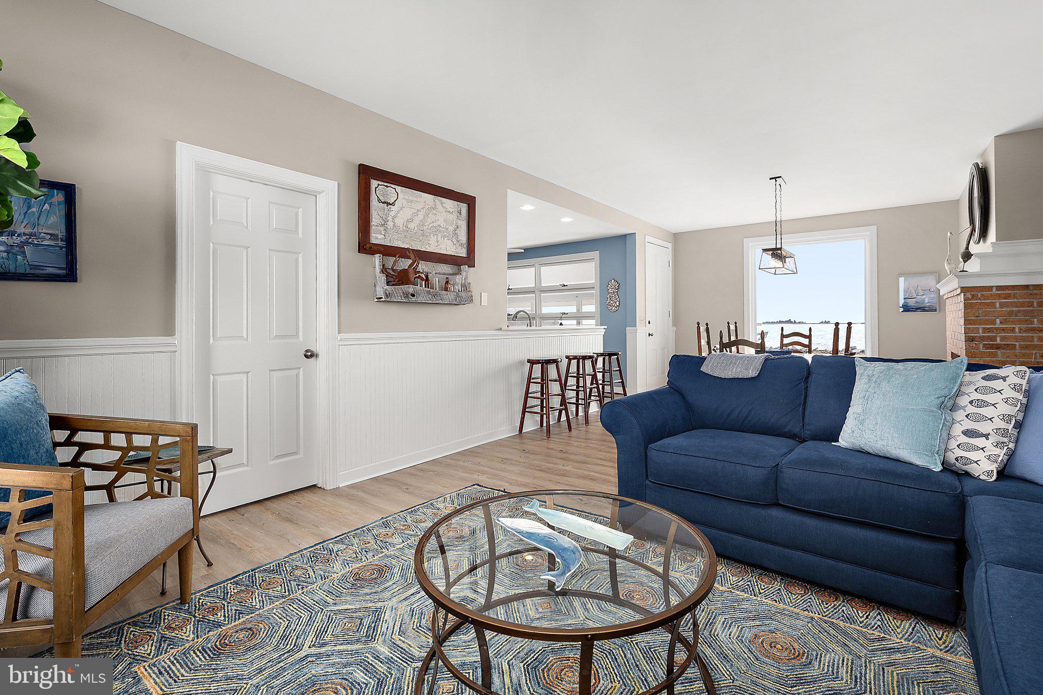 1 LaVallette Road Crisfield, MD 21817 - Photo 15 of 95 Coastal charm in a cozy living space.