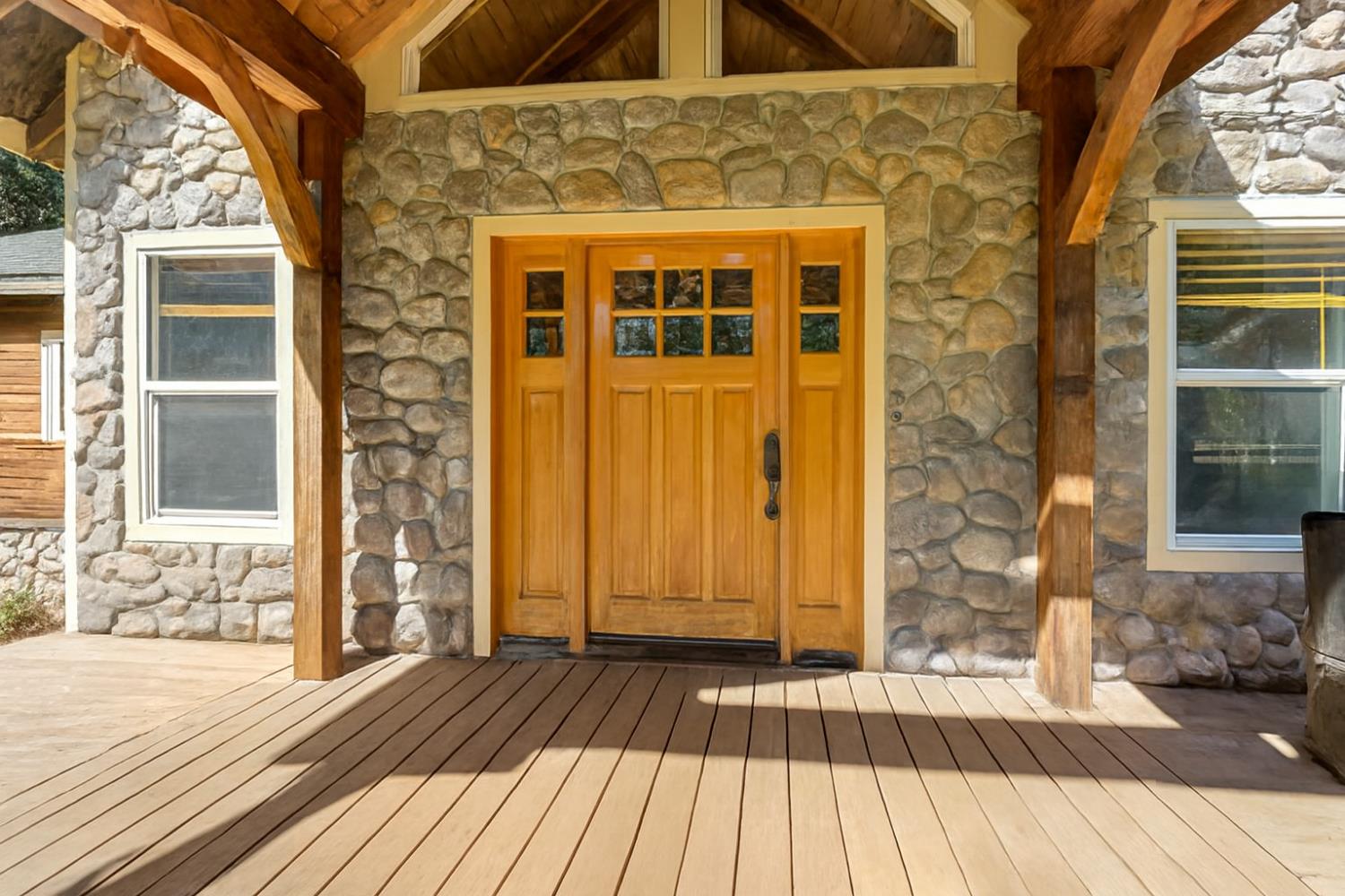 701 Sawmill Road Alta, CA 95701 - Photo 7 of 53 a view of outdoor space with wooden floor and a window