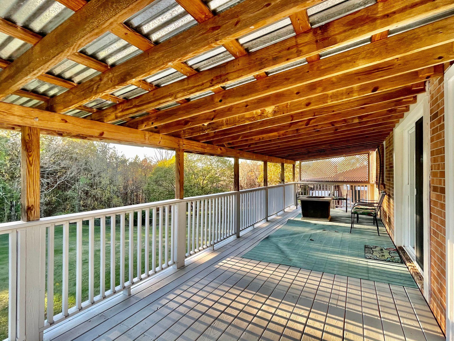 613 Power Dam Road Rocky Mount, VA 24151 - Photo 33 of 46 Covered deck