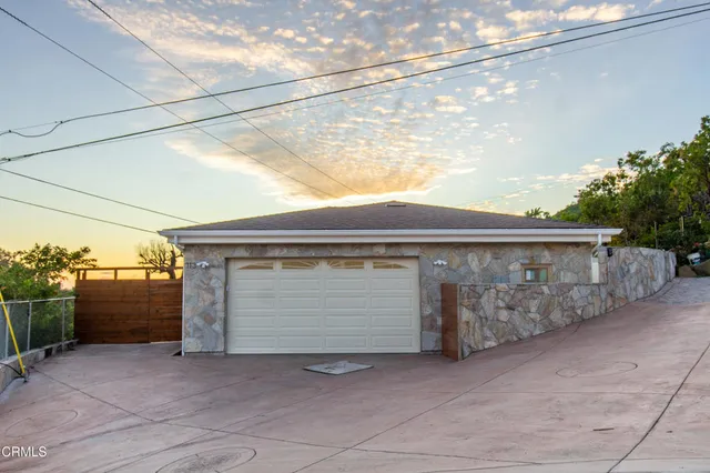 a front view of house