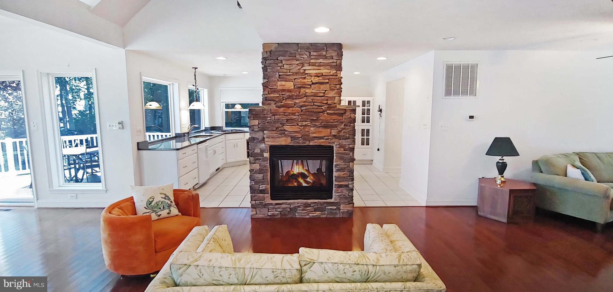 17451 Poplar Street Piney Point, MD 20674 - Photo 13 of 67 Sitting/Living Area with Gas Fireplace