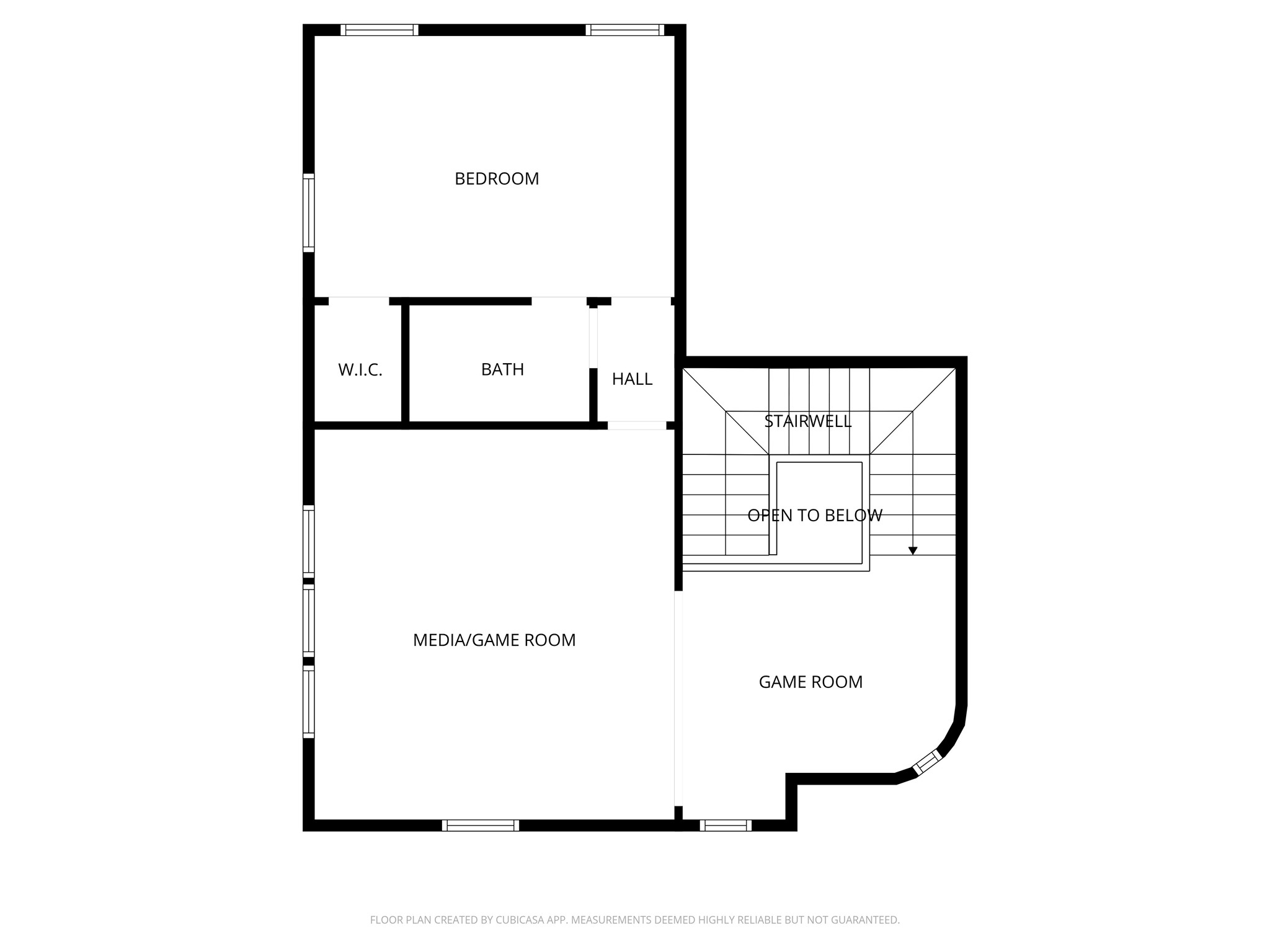 907 Queen Annes Road Houston, TX 77024 - Photo 30 of 31 Third floor floor plan