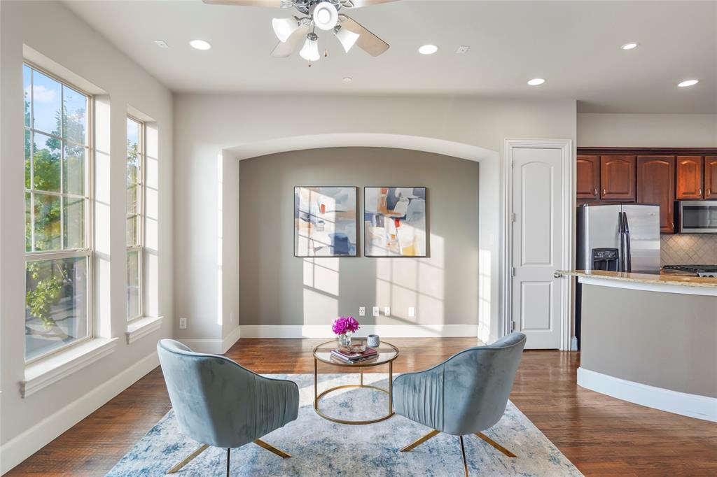 6748 Plaza Via Irving, TX 75039 - Photo 1 of 31 a dining room with furniture and window