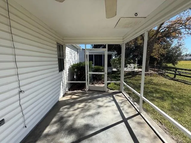 a view of house with a large window