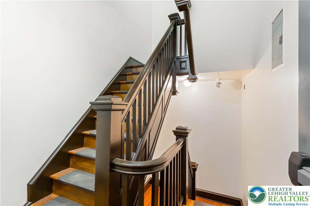 384 Evansville Road Fleetwood, PA 19522 - Photo 18 of 54 a view of entryway with wooden floor and stairs