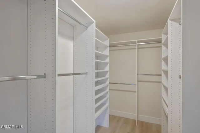 a view of walk in closet