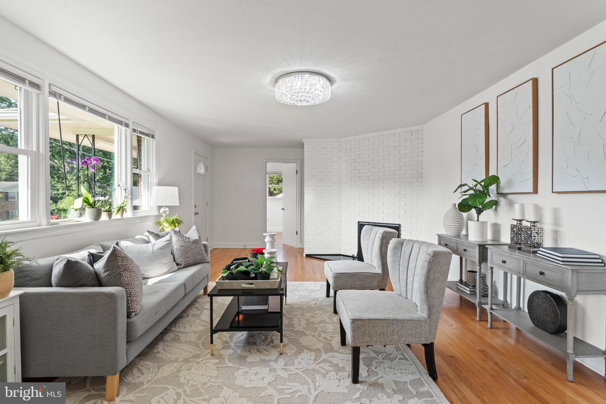 11006 Childs Street Silver Spring, MD 20901 - Photo 5 of 71 a living room with furniture and a large window