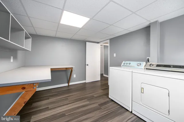 a room with storage and utility