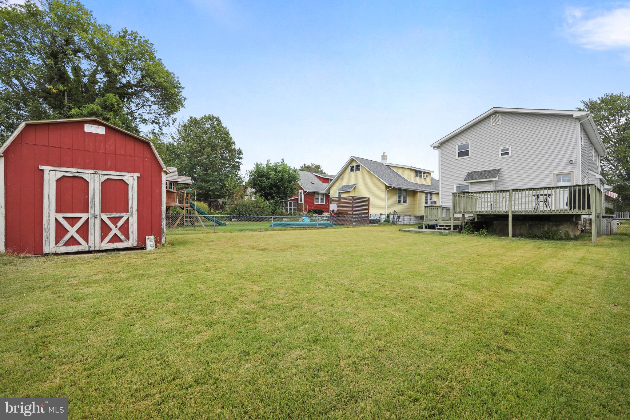 325 Landis Avenue Oaklyn, NJ 08107 - Photo 45 of 46 a view of an house with backyard space and swimming pool