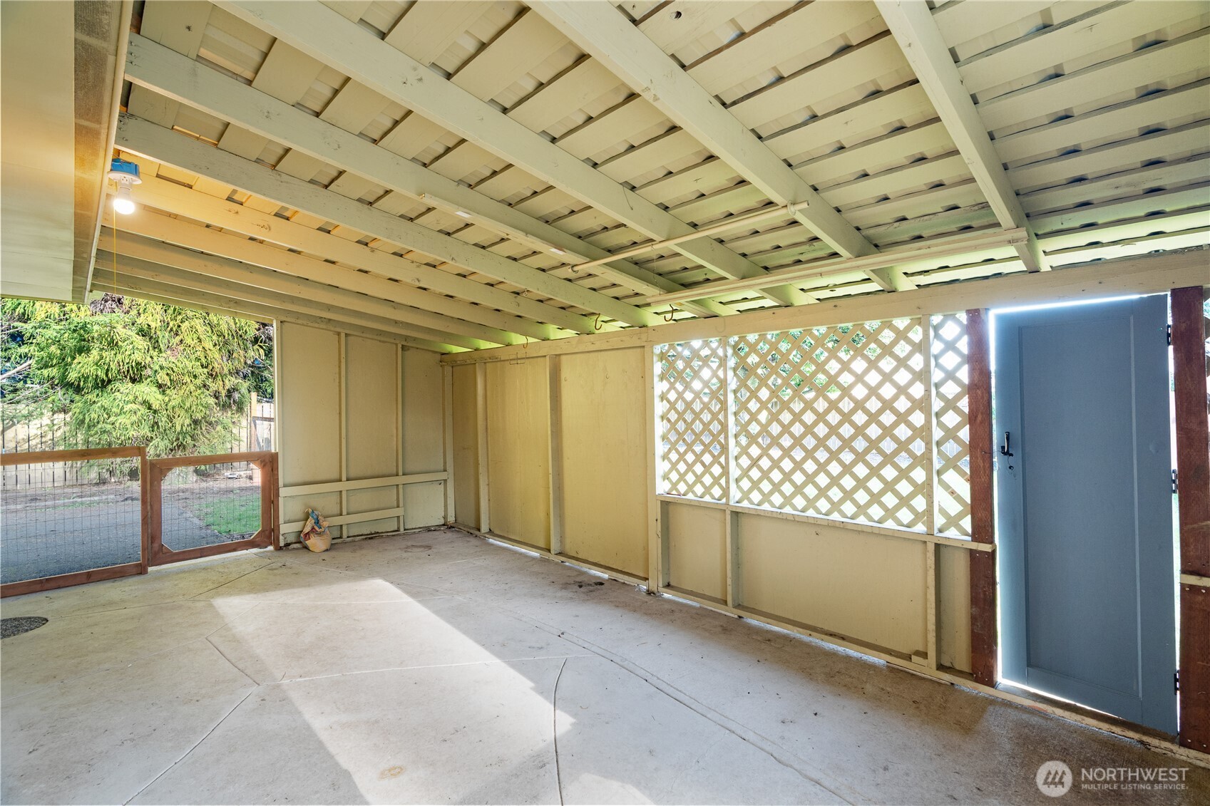 214 Talbot Street North Montesano, WA 98563 - Photo 29 of 40 a view of empty room with wooden walls