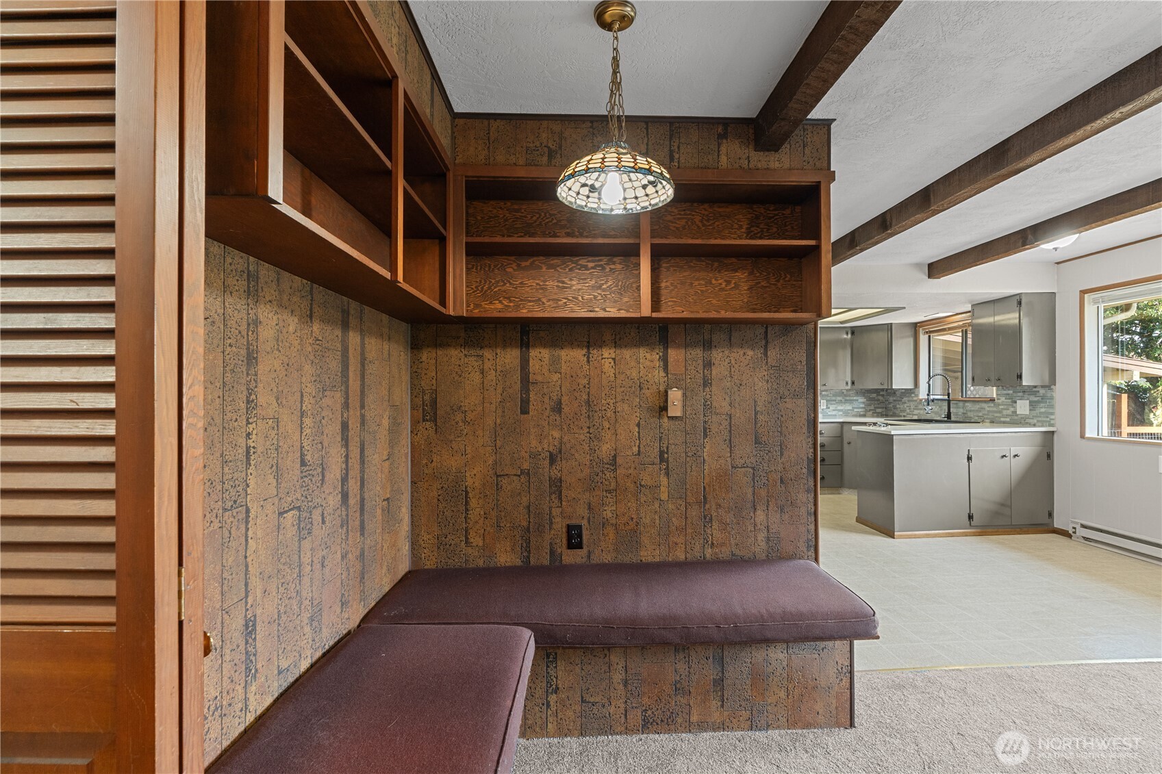 214 Talbot Street North Montesano, WA 98563 - Photo 7 of 40 a view of a hallway with a chandelier