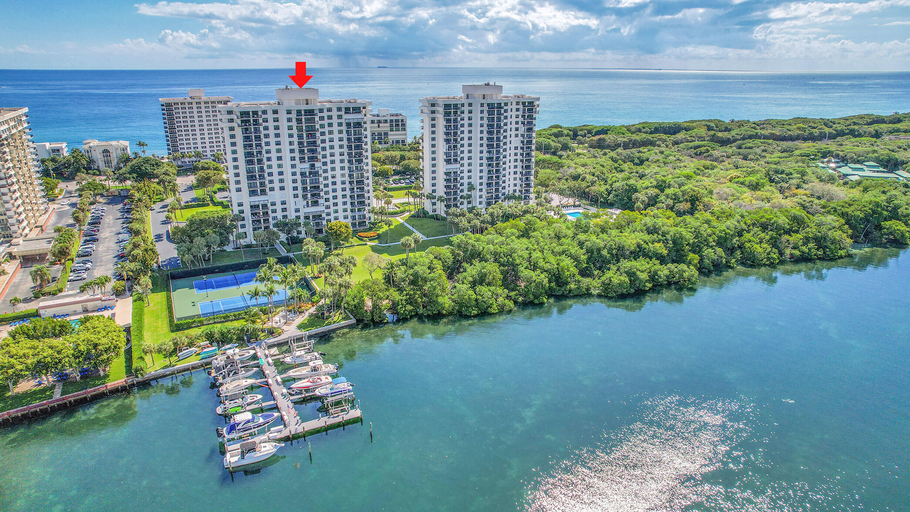 2003 North Ocean Boulevard, Unit 802 Boca Raton, FL 33431 - Photo 4 of 30 Private Marina