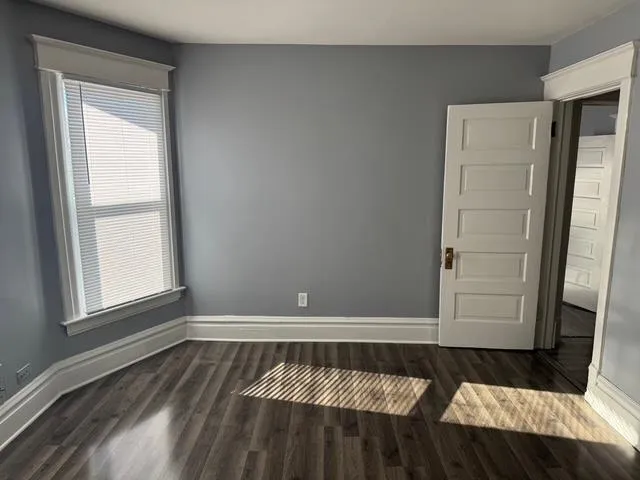 a view of wooden floor