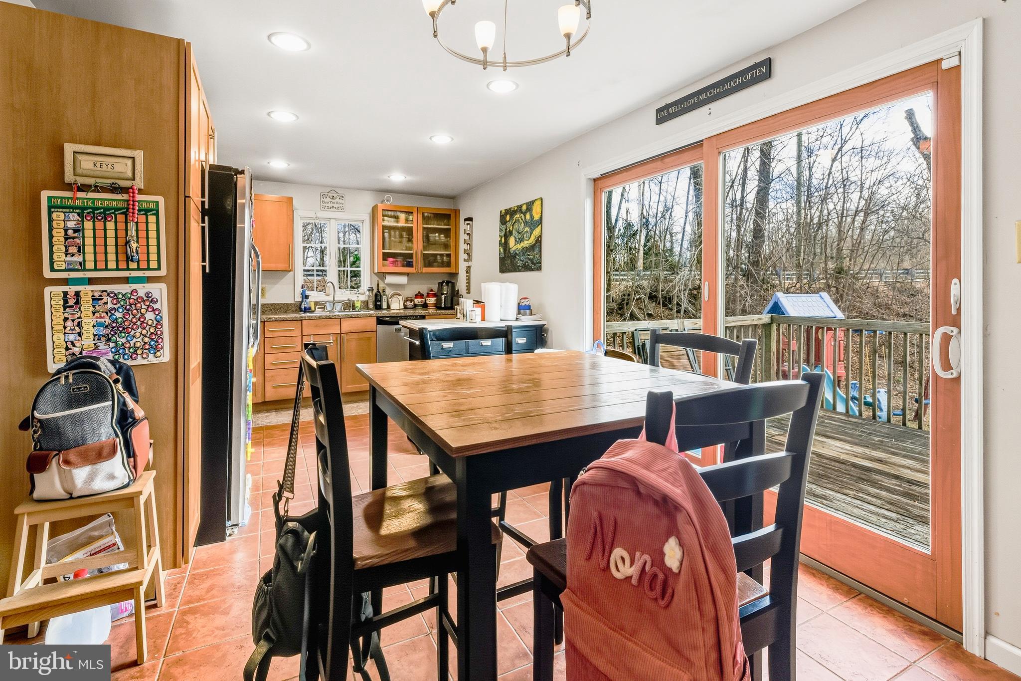 18 Front Street Glendora, NJ 08029 - Photo 11 of 21 a view of a dining room with furniture window and outside view