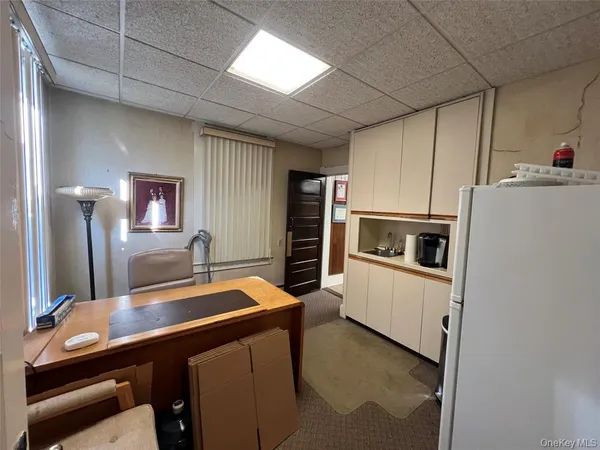 a room with storage and utility